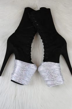 WHITE SPARKLE High Heel Shoe Protector