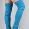 Extra Long Stirr-up Knit Legwarmers Turquoise -Pole Dancing Clothing Store 52F66165 4A1D 4025 9175 505E7224256C 1 105 c