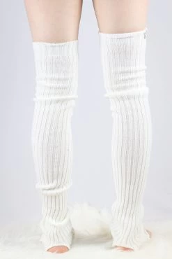 Extra Long Stirr-up Knit Legwarmers Cream -Pole Dancing Clothing Store 5CEBAC19 2BCF 484A B13B 49DB3D0640B8 1 105 c