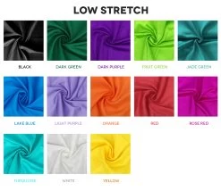 Aerial Silks (Solid Colour) -Pole Dancing Clothing Store Aerial Silk Colours LowStretch