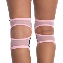 Poledancerka Knee Pads© BABY PINK With Pocket -Pole Dancing Clothing Store DSC7433