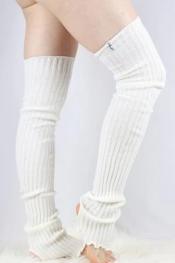 Extra Long Stirr-up Knit Legwarmers Cream -Pole Dancing Clothing Store EB26573D 6715 4A45 88F0 2FE6D0B6C89F 1 105 c 1