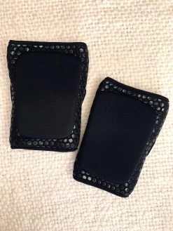 Velcro Sticky Grip Knee Pads Black -Pole Dancing Clothing Store IMG 3546 scaled 1