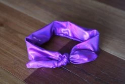 Purple Headband Sparkle -Pole Dancing Clothing Store IMG 9307 1