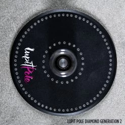 Lupit Pole Portable Diamond Home Pole Spin And Static -Pole Dancing Clothing Store LUPIT POLE DIAMOND G2 CHROME Detail