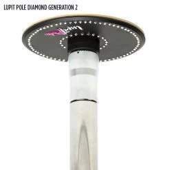 Pole Dancing Clothing Store -Pole Dancing Clothing Store LUPIT POLE DIAMOND G2 Stainless steel top