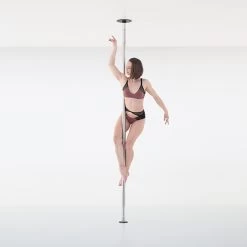 Lupit Pole Portable Home Pole Generation 2 Spin And Static With Quick Lock