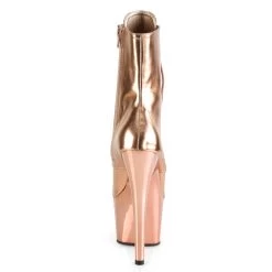 ADORE-1020 Rose Gold Metallic Pu/Rose Gold Chrome -Pole Dancing Clothing Store adore 1020 rogmpu rogch09
