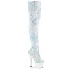 ADORE-3020 White Multi Sequins/White -Pole Dancing Clothing Store adore 3020 wsq
