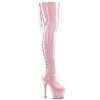 ADORE-3063 Baby Pink Stretch Patent/Baby Pink -Pole Dancing Clothing Store adore 3063 bp