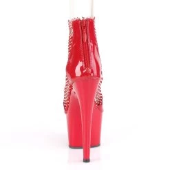 ADORE-765RM Red Patent-RS Mesh/Red -Pole Dancing Clothing Store adore 765rm rpt ms m09