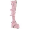 CAMEL-305 Baby Pink Stretch Hologram -Pole Dancing Clothing Store camel 305 bphg
