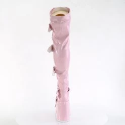 CAMEL-305 Baby Pink Stretch Hologram -Pole Dancing Clothing Store camel 305 bphg09