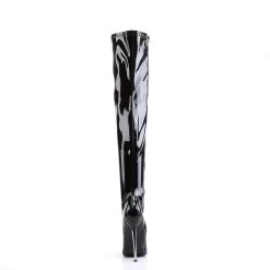 DAGGER-3000 Black Stretch Patent -Pole Dancing Clothing Store dagger 3000 b09
