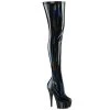DELIGHT-3000HWR Black Hologram Patent/M -Pole Dancing Clothing Store delight 3000hwr bhg