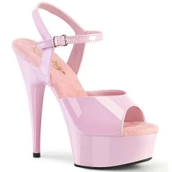 DELIGHT-609 Baby Pink Patent/Baby Pink