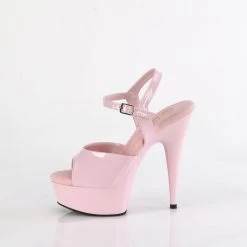 DELIGHT-609 Baby Pink Patent/Baby Pink -Pole Dancing Clothing Store delight 609 bp m05