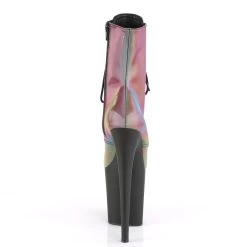 FLAMINGO-1020REFL Rainbow Reflective/Black Matte -Pole Dancing Clothing Store flamingo 1020refl rbow b09