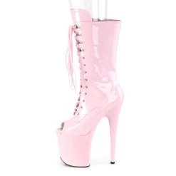 FLAMINGO-1051 Baby Pink Patent/Baby Pink -Pole Dancing Clothing Store flamingo 1051 bp m05