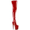 FLAMINGO-4000 Red Stretch. Patent/Red -Pole Dancing Clothing Store flamingo 4000 r