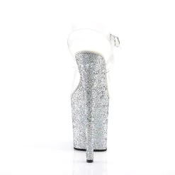 FLAMINGO-808LG Clear/Silver Multi Glitter -Pole Dancing Clothing Store flamingo 808lg c sg09
