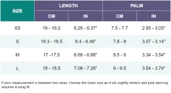 Super Fly Honey Sticky Mesh Gloves – White -Pole Dancing Clothing Store glovessizechart 5000x