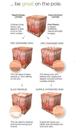 Pole Physics Luxe Gradual Tan -Pole Dancing Clothing Store great grip 89336