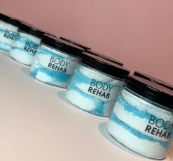 Grip + Glow Body Rehab Whipped Salt Scrub With Arnica And Epsom Salts -Pole Dancing Clothing Store grip and glow body rehab salt scrub totally beachin