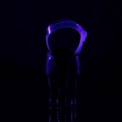 MOON-708FLM Clear/Black-Ombre -Pole Dancing Clothing Store moon 708flm c b09