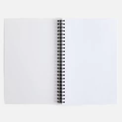 A5 Spiral Bound Notebook – Pole Dancer -Pole Dancing Clothing Store pole dancer notebook blank