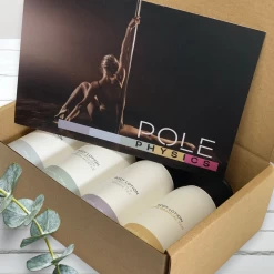 Pole Physics Mini’s: Travel Set Of 4 -Pole Dancing Clothing Store pole physics sample range travel set 3