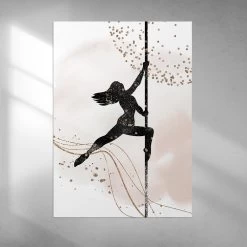Pole Dance Wall Art Poster Set Of 3 -Pole Dancing Clothing Store poster pole dance 001b 1