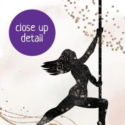 Pole Dance Wall Art Poster Set Of 3 -Pole Dancing Clothing Store poster pole dance 001c 1