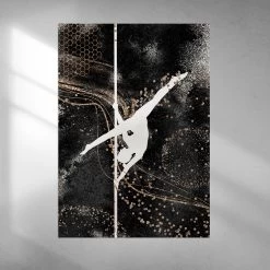 Pole Dance Wall Art Poster Set Of 3 -Pole Dancing Clothing Store poster pole dance 002b 1