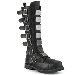 RIOT-21MP Black Vegan Leather