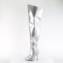SEDUCE-3000WC Silver Stretch Metallic Pu 9 SEDUCE-3000WC Silver Stretch Metallic Pu -Pole Dancing Clothing Store seduce 3000wc smpu05