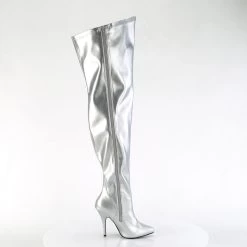 SEDUCE-3000WC Silver Stretch Metallic Pu 11 SEDUCE-3000WC Silver Stretch Metallic Pu -Pole Dancing Clothing Store seduce 3000wc smpu13