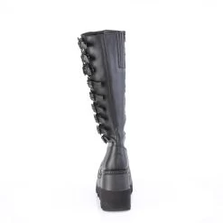 SHAKER-232 Black Vegan Leather -Pole Dancing Clothing Store shaker 232 bvl09