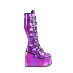 SWING-815 Purple Holographic Patent -Pole Dancing Clothing Store swing 815 pphg13
