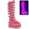 SWING-815UV Pink Glitter -Pole Dancing Clothing Store swing 815uv pnkg