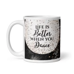 Pole Dancer Mug – Set Of 4 -Pole Dancing Clothing Store white glossy mug white 11oz handle on left 63ed91f843ca0 1