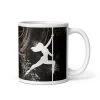 Pole Dancer Mug – Dark Design -Pole Dancing Clothing Store white glossy mug white 11oz handle on right 63ed8f46b6e71