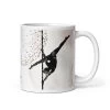 Pole Dancer Mug – Light Design -Pole Dancing Clothing Store white glossy mug white 11oz handle on right 63ed91a621b50